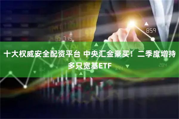 十大权威安全配资平台 中央汇金豪买！二季度增持多只宽基ETF