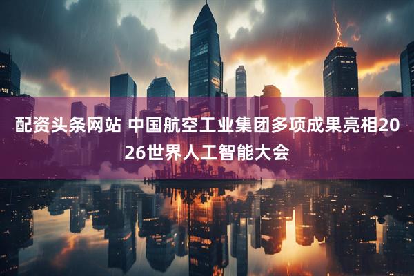 配资头条网站 中国航空工业集团多项成果亮相2026世界人工智能大会